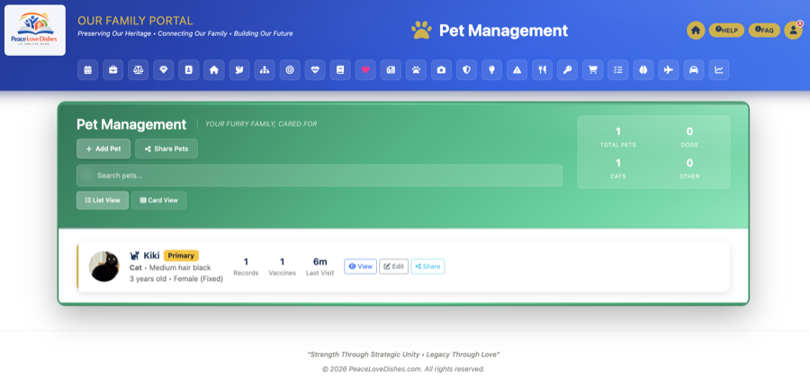 Pet Management screenshot