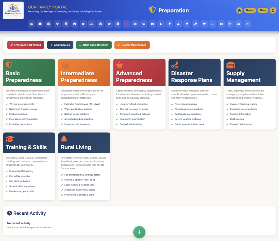 Emergency Prep screenshot